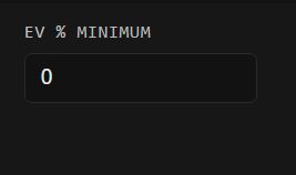 Filter panel overview